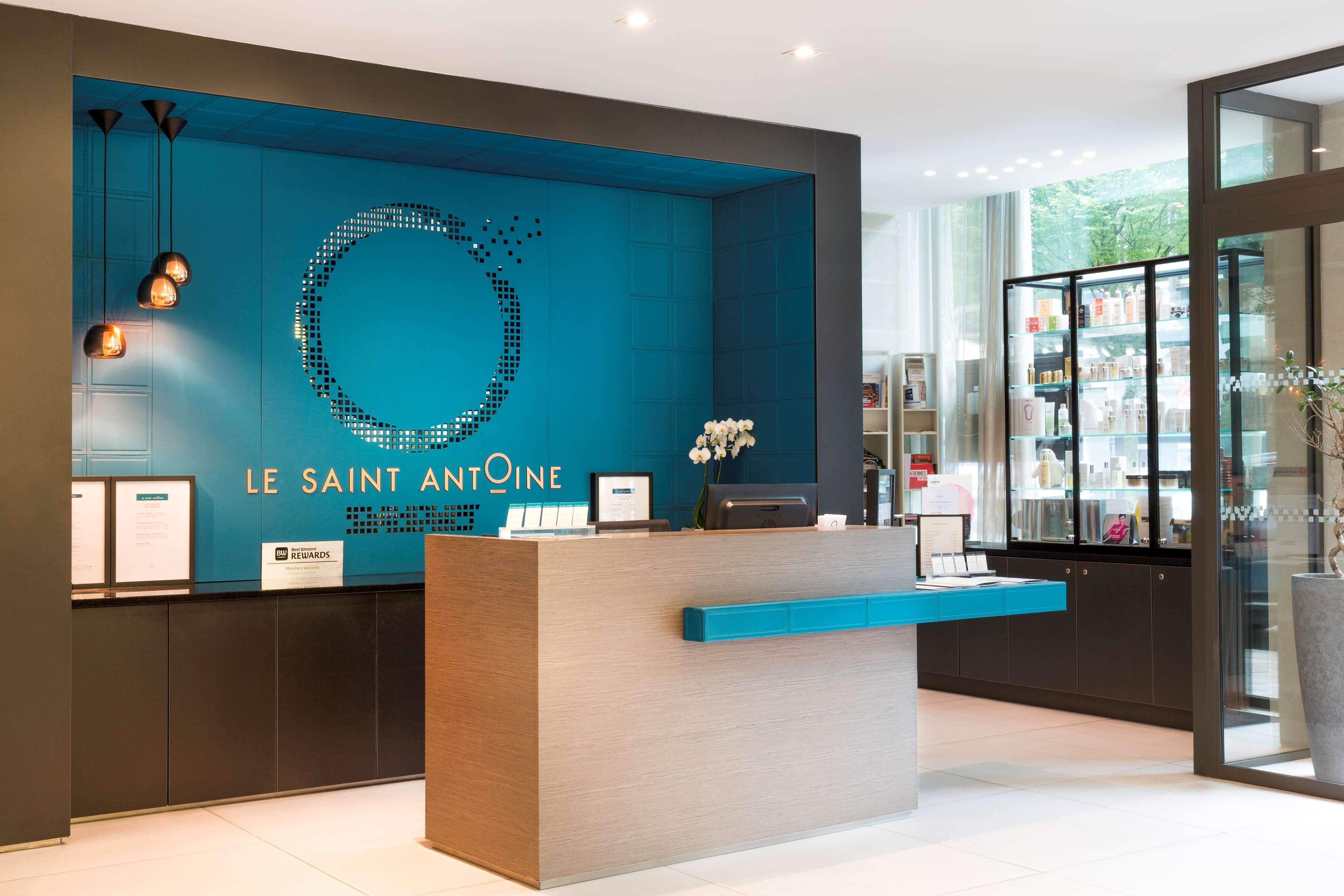 BW Premier Collection Le Saint Antoine Hotel Et Spa Rennes Exterior foto